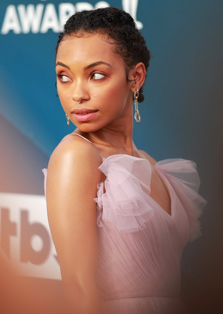 Logan Browning at the 2020 SAG Awards