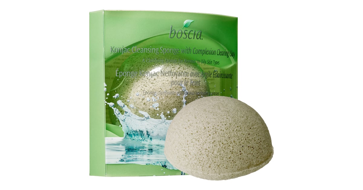 Boscia Konjac Cleansing Sponge With Complexion Clearing Clay Sephora