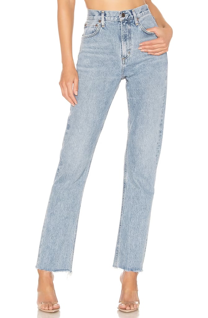 Agolde Cherie High Rise Straight Jeans