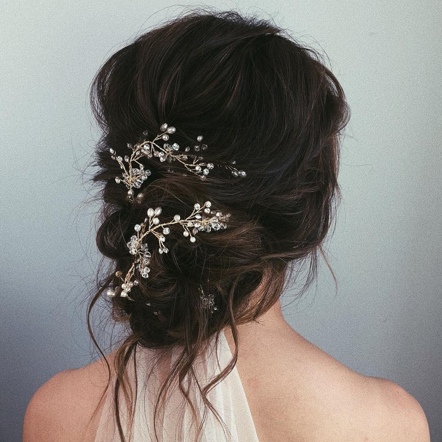 Messy Bun Wedding Hair Popsugar Beauty