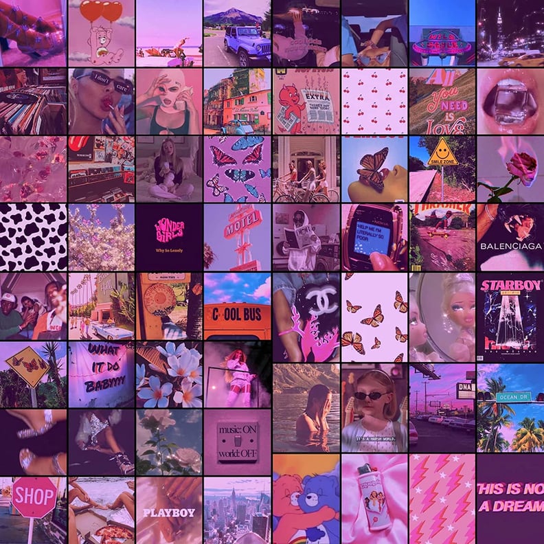 Flowra Pink Wall Collage Kit