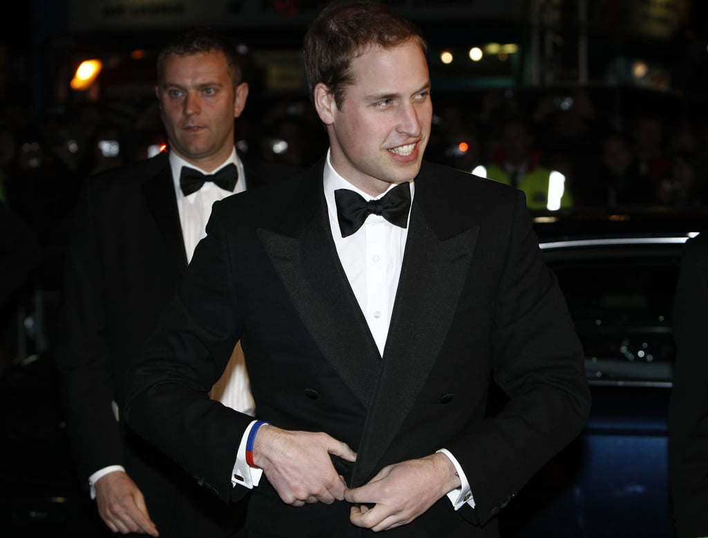 Prince William and Kate Middleton at the BAFTA Awards