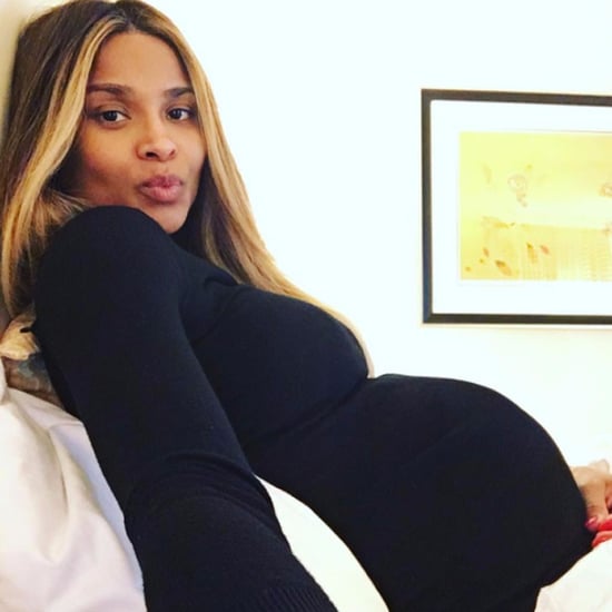 Ciara Baby Bump Instagram Photo January 2017