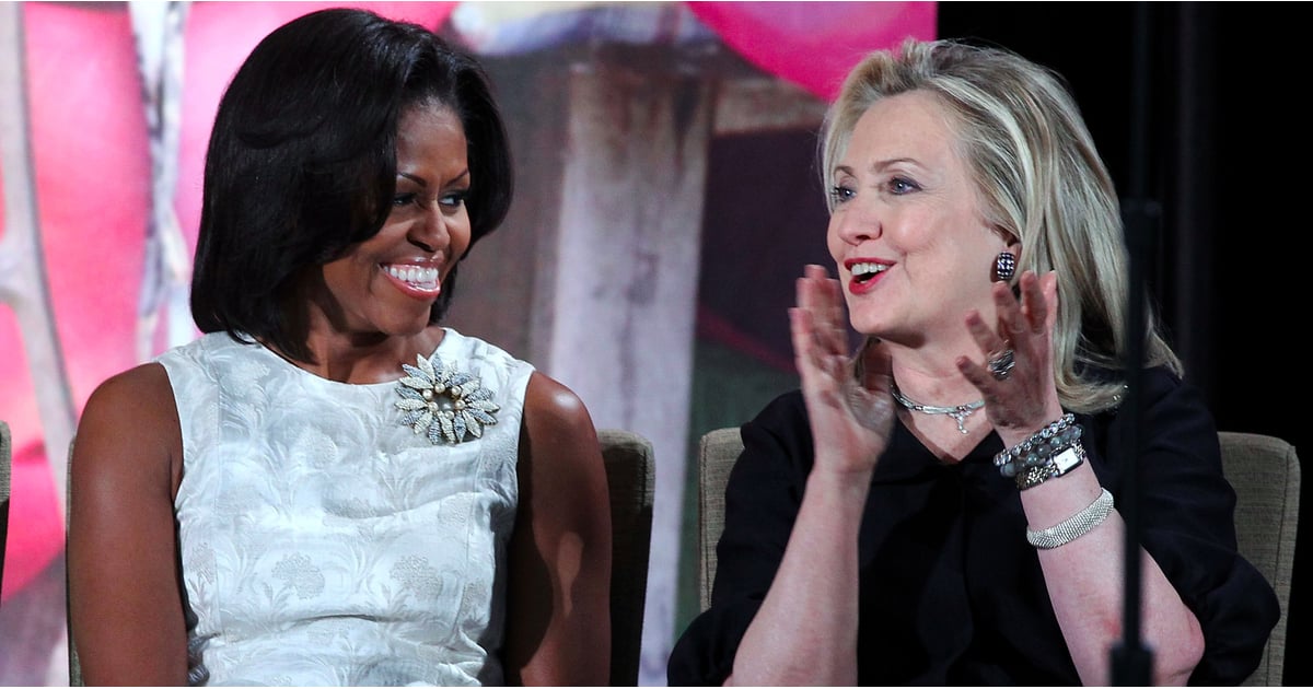 Michelle Obama and Hillary Clinton Campaign Together | POPSUGAR News