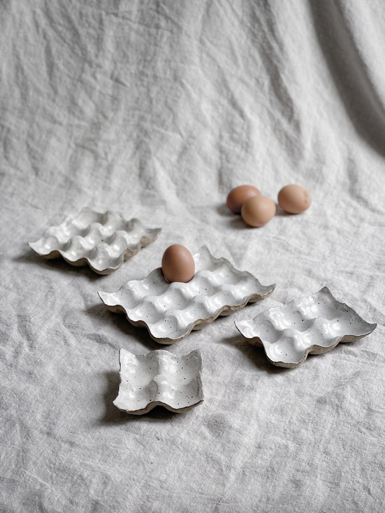 A Ceramic Egg Holder
