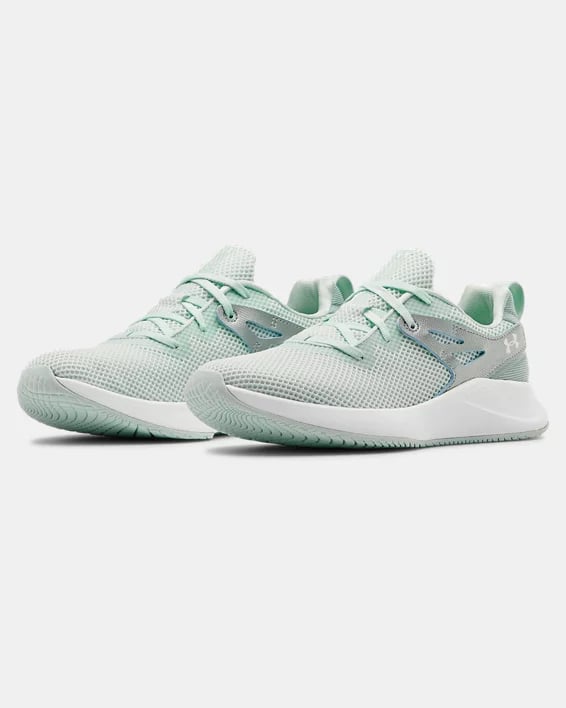 For A Mint Moment: Under Armour Women's UA Charged Breathe Trainer 2 NM Training Shoes