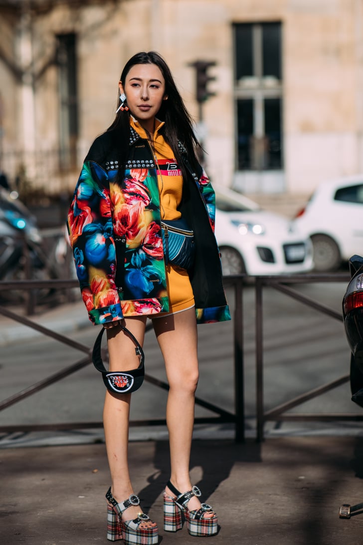 Day 8 | Street Style at Paris Fashion Week Fall 2018 | POPSUGAR Fashion ...