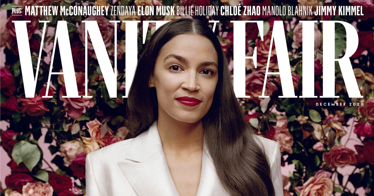 Alexandria Ocasio-Cortez On Beauty & Lipstick in Vanity Fair | POPSUGAR Beauty