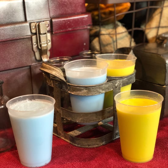 Blue and Green Milk at Star Wars Galaxy’s Edge Disneyland