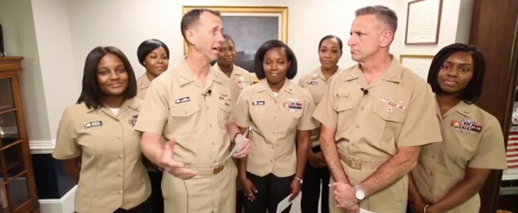 US Navy Allows Women to Wear Their Natural Hair