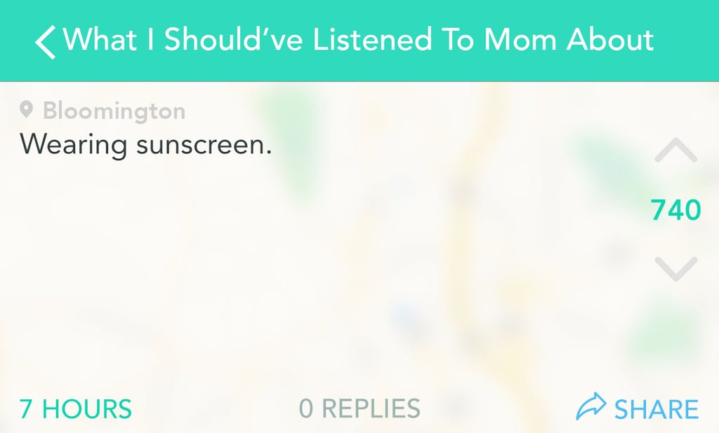 Always remember to think about your health.