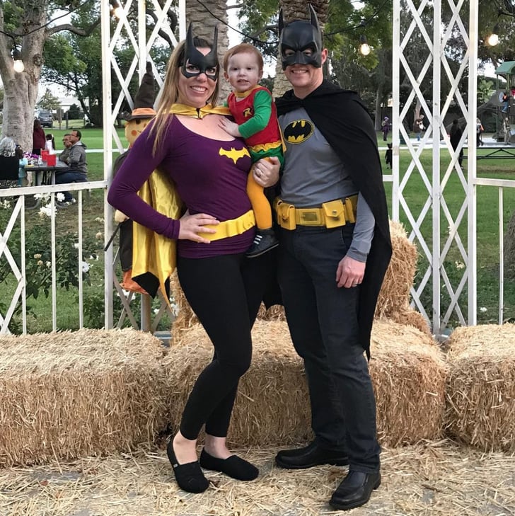 Family of 3 Halloween Costumes: Batman, Batgirl, and Robin | Calling All  Families of 3: We Have 48 Halloween Costume Ideas You'll Want to Steal |  POPSUGAR Family Photo 24
