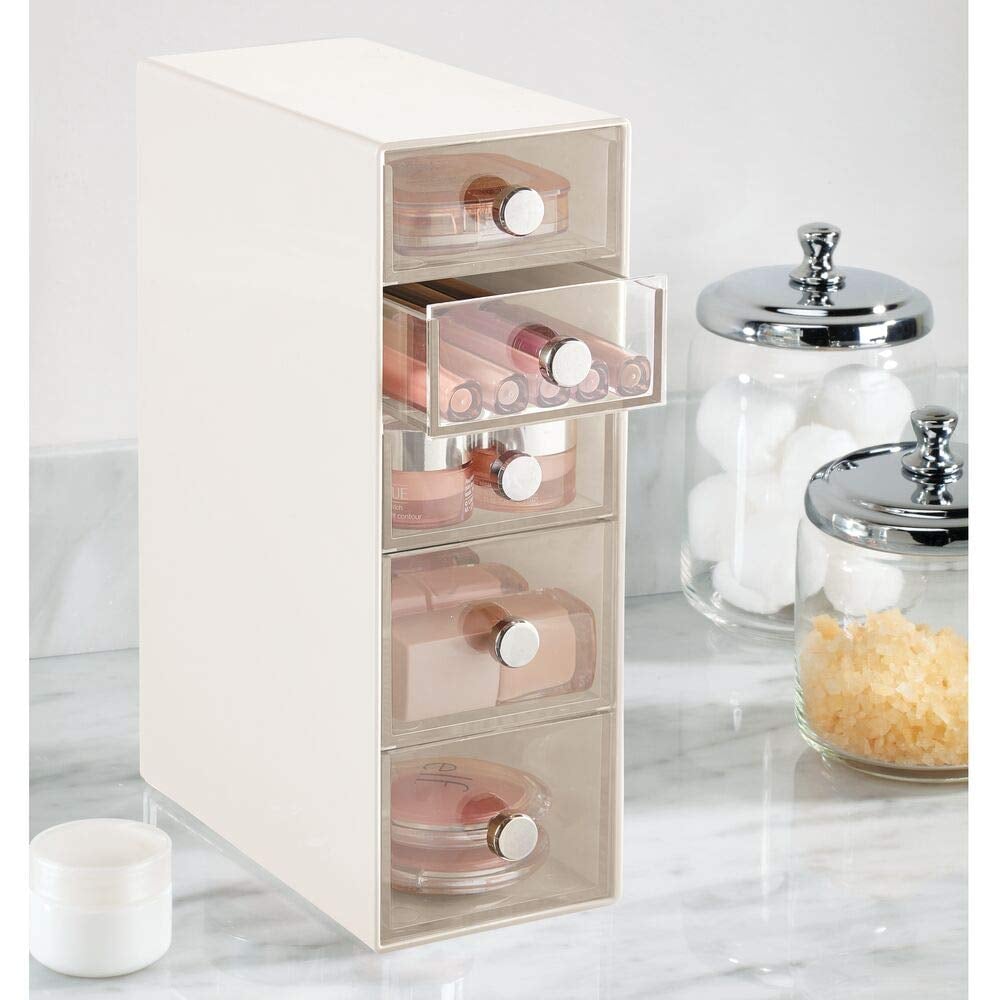mDesign Plastic Cosmetic Storage Organizer
