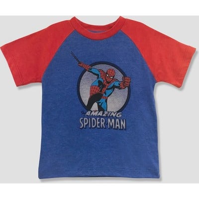 Toddler Boys' Marvel Spider-Man Short Sleeve T-Shirt