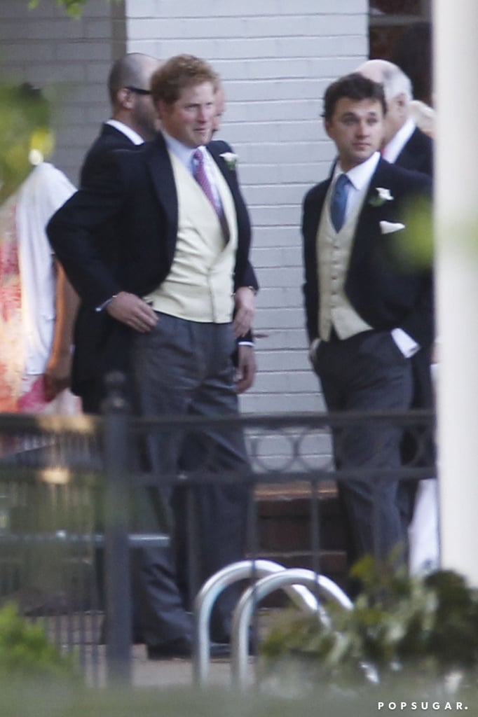 Prince William and Prince Harry at Wedding in Memphis