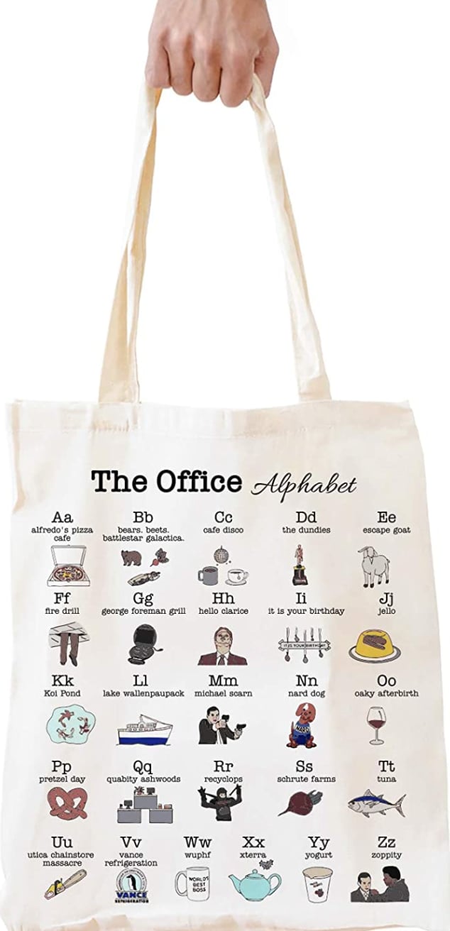 "The Office" Alphabet Tote Bag