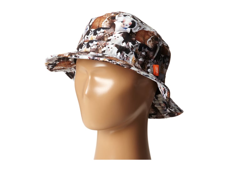Vans x ASPCA Bucket Hat ($22) | Cat-Printed Clothing | POPSUGAR Fashion ...