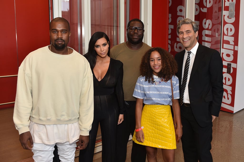 Pregnant Kim Kardashian and Kanye West at LACMA | Photos