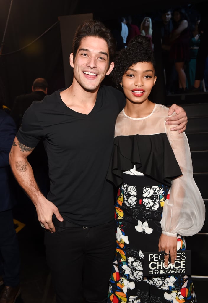 Pictured: Tyler Posey and Yara Shahidi