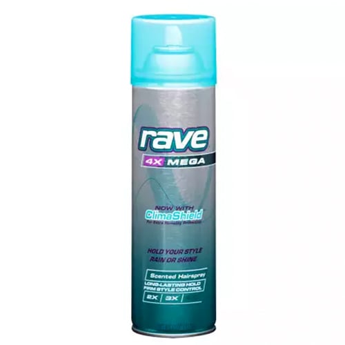 Rave Mega Aerosol Hair Spray