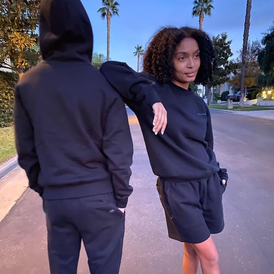 Yara Shahidi和Brother Wear Pharrell的阿迪达斯系列