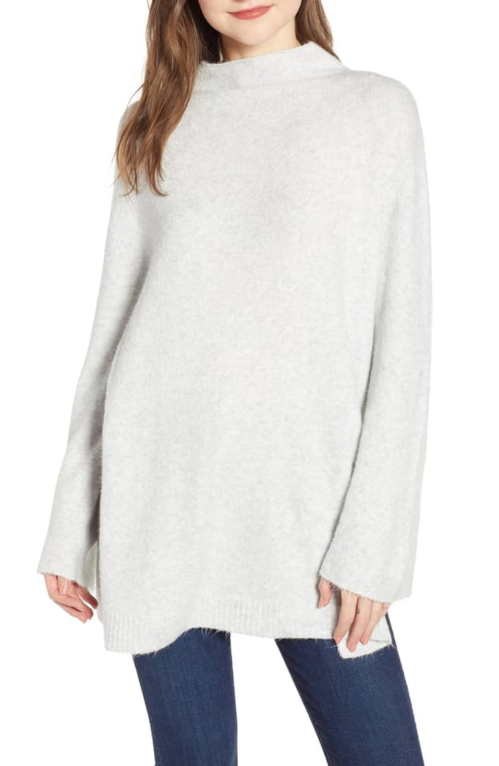 Chelsea28 mock shop neck tunic