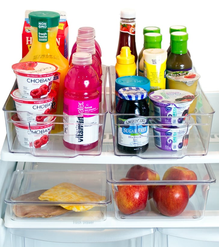 Misc Home Refrigerator Organiser Bins Easy to Use Kitchen Organisers