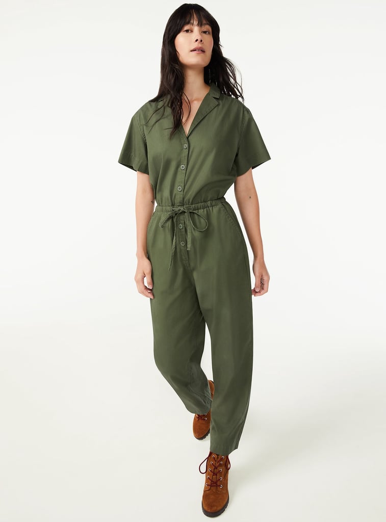 Free Assembly Women's Short Sleeve Jumpsuit