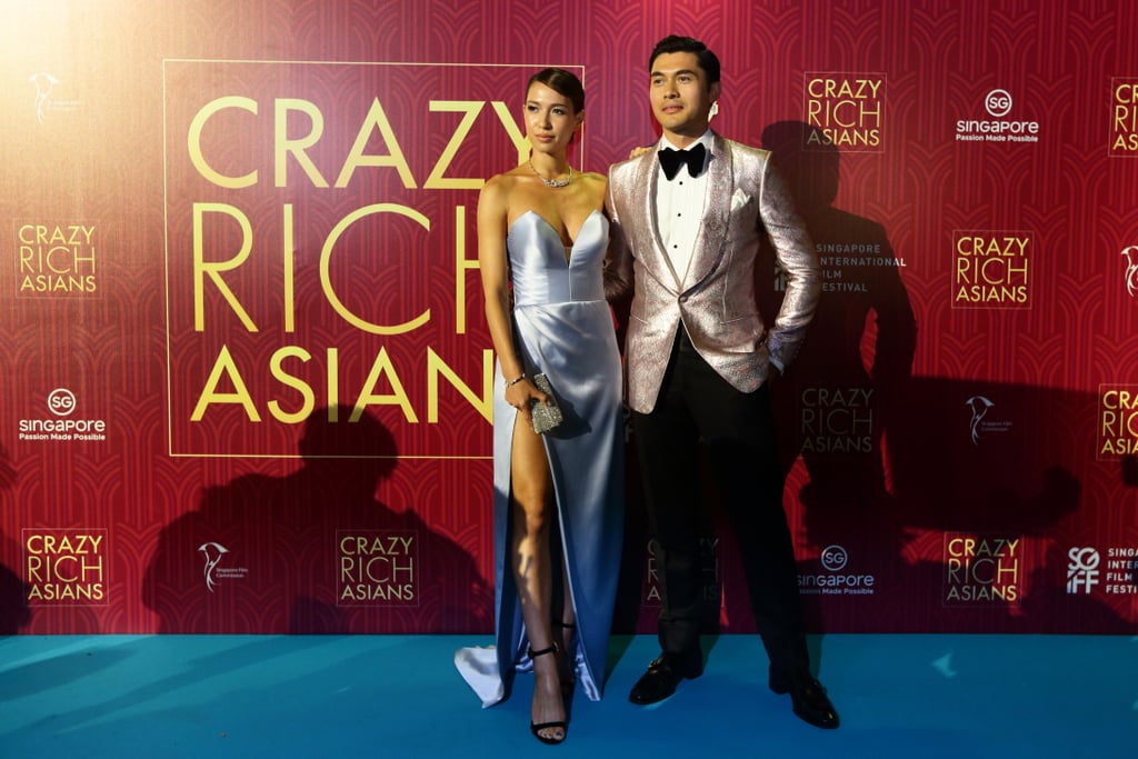 Henry Golding and Wife Liv Lo at Crazy Rich Asians Premiere