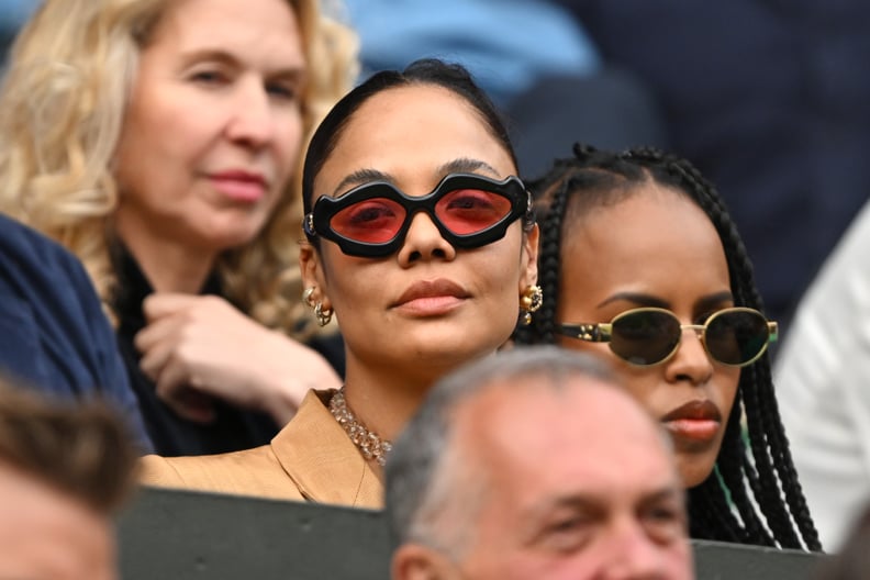 Tessa Thompson's Sunglasses at Wimbledon