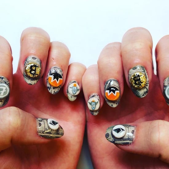 Katy Perry's Cryptocurrency Nail Art
