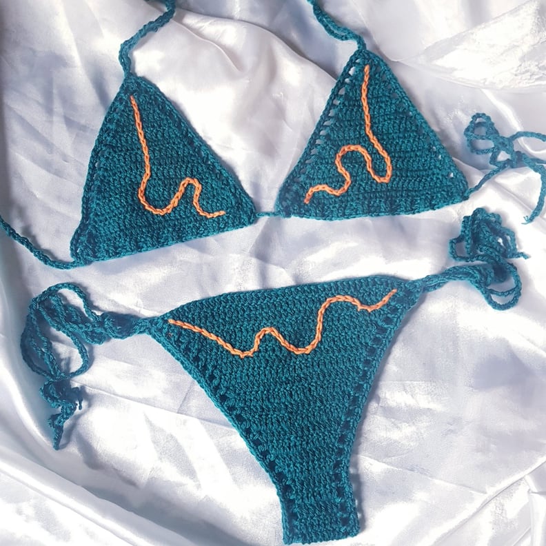 Reeyah Swim Crochet Triangle Bikini