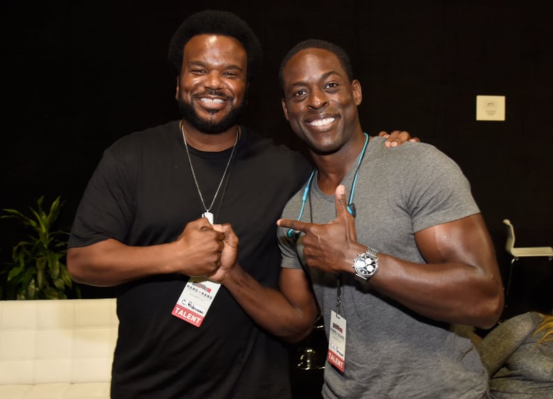 Craig Robinson and Sterling K. Brown