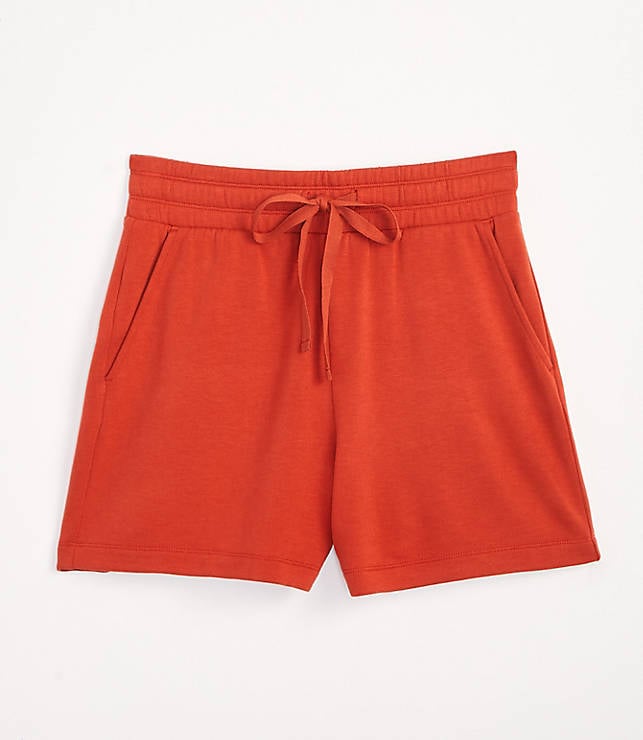 Signaturesoft Plush Drawstring Shorts in Egyptian Clay