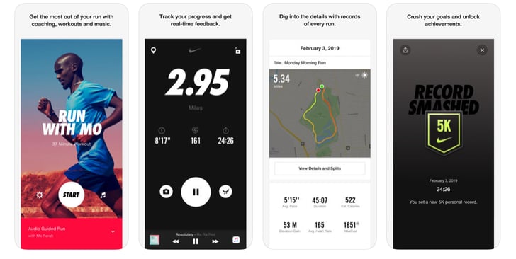 nike run club desktop