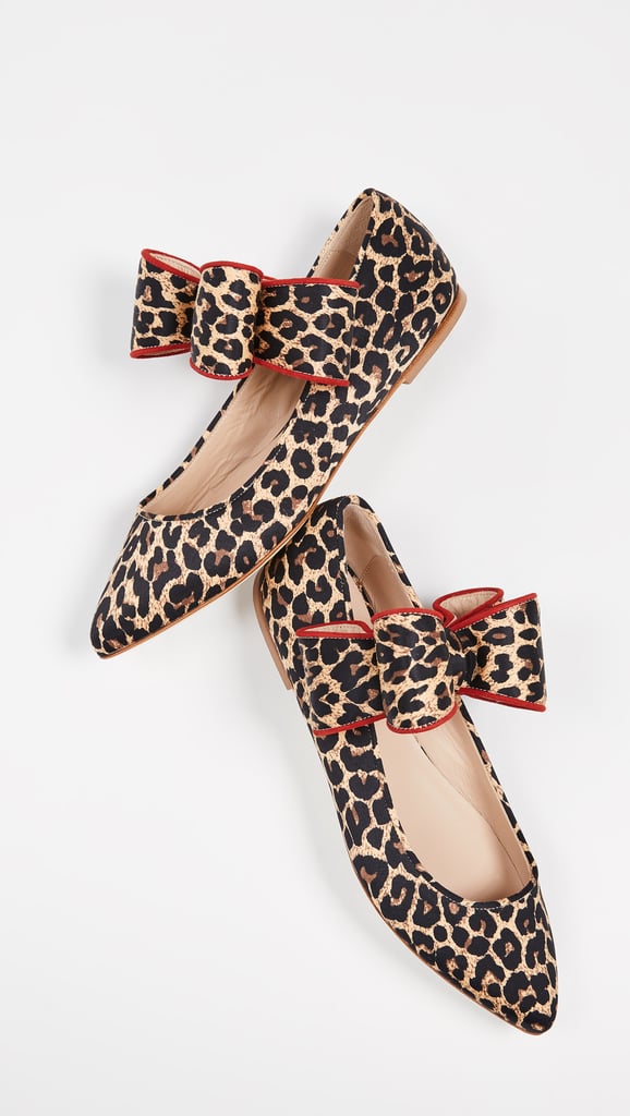 Polly Plume Bonnie Bow Mary Jane Flats