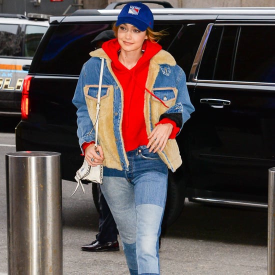 Gigi Hadid's Patchwork Jeans