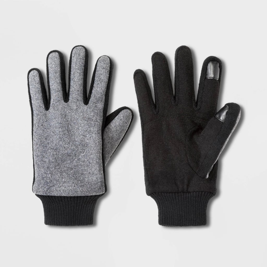 Men's Rib Knit Gloves