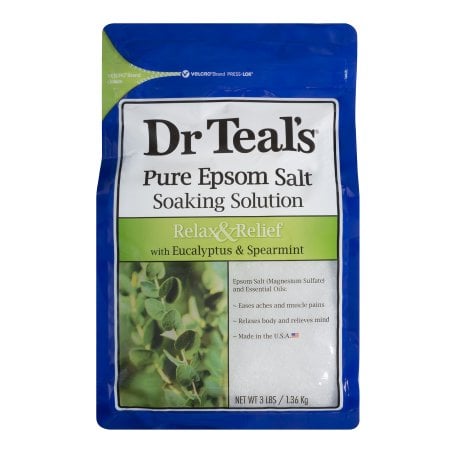 Bath Soak: Dr. Teal's Eucalyptus Spearmint Epsom Salt
