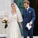 Bee Shaffer's Wedding Dress in Italy 2018