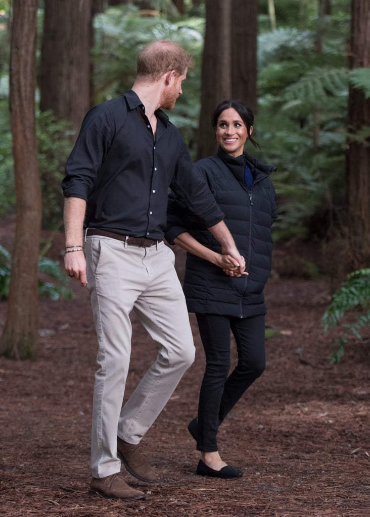 Prince Harry and Meghan Markle Holding Hands Pictures