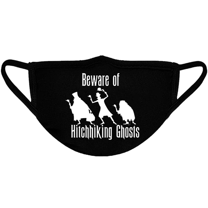 Beware of Hitchhiking Ghosts Mask