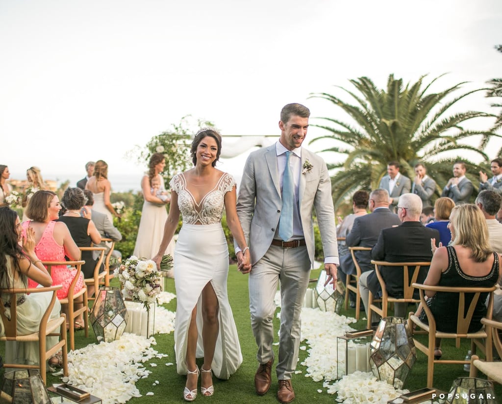 Michael Phelps And Nicole Johnson Wedding Pictures 2016 Popsugar Celebrity Photo 24 