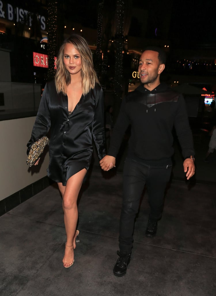Chrissy Teigen and John Legend in LA June 2016
