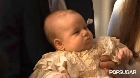 When He Challenged Someone to Say Anything About His Lacy Christening Dress