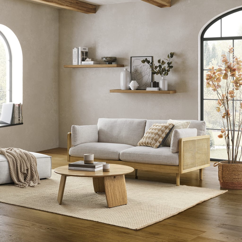 A Comfy Sofa: Castlery Lucia Cane Sofa