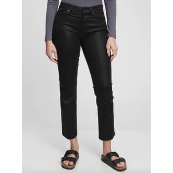 How to Style Coated Jeans POPSUGAR Fashion
