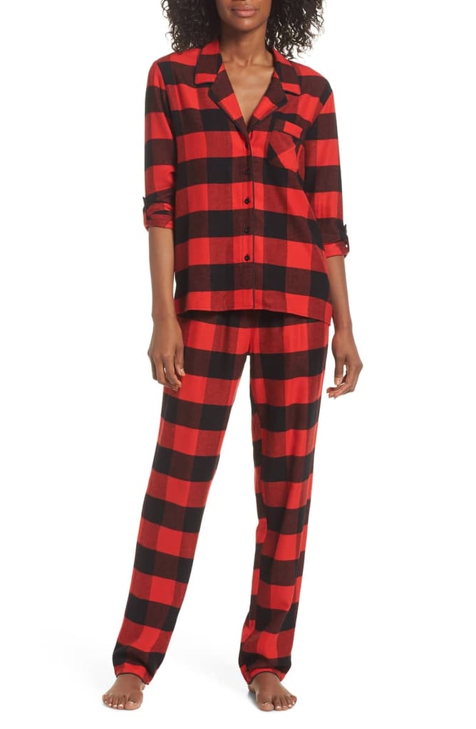 Nordstrom Lingerie Starlight Flannel Pajamas