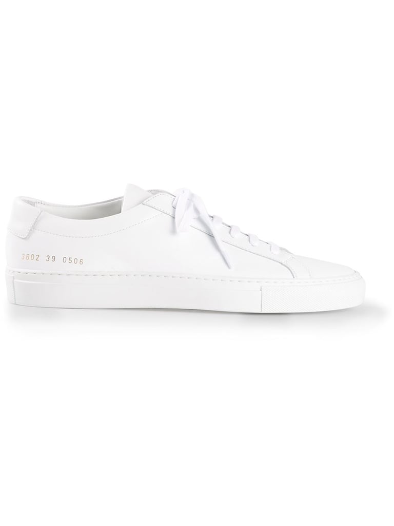Common Projects White Low-Top Sneakers ($409)