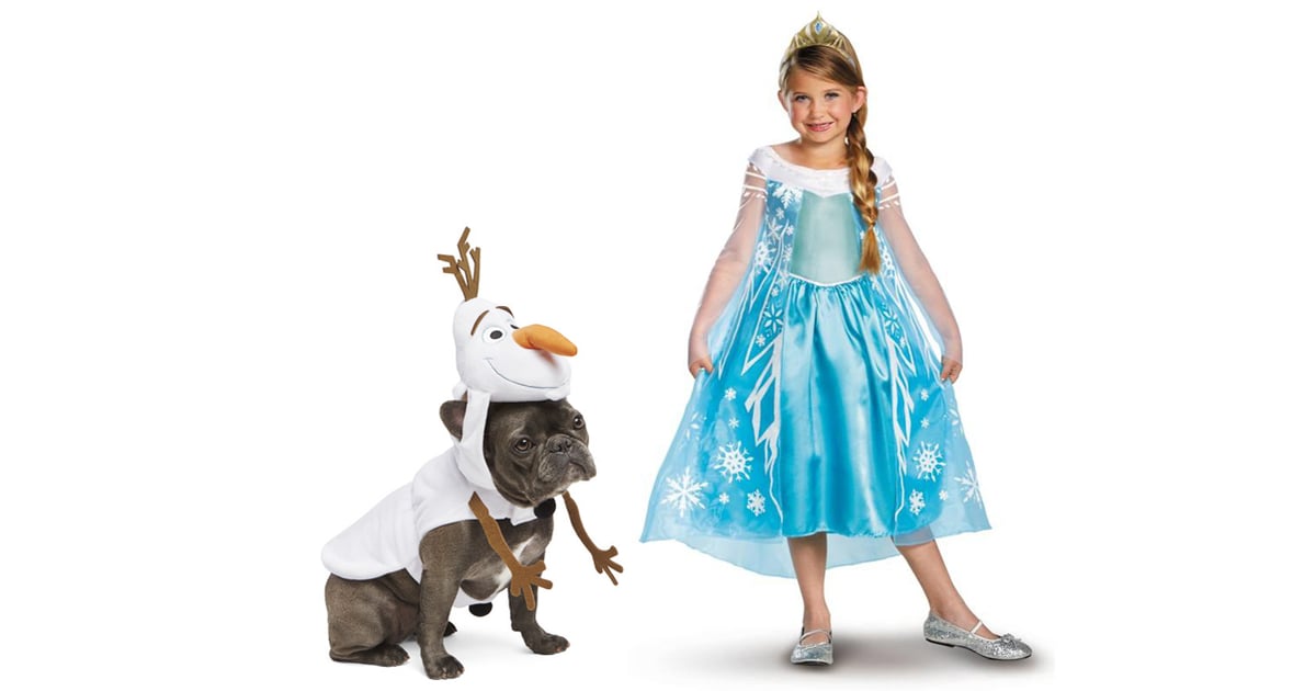 elsa dog costume
